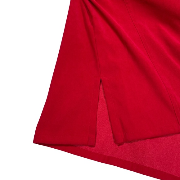 Talbots Petite Stretch Long Sleeve Button Down Red Shirt Size S. - Picture 9 of 13